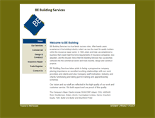 Tablet Screenshot of bebuilding.com.au